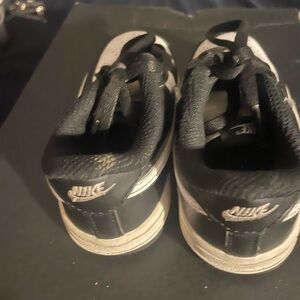 Nike Kids Black and White Sneakers